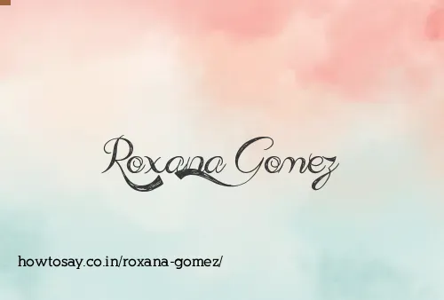 Roxana Gomez