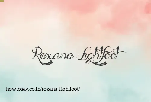 Roxana Lightfoot