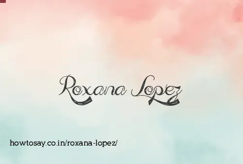 Roxana Lopez