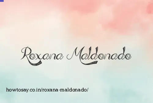 Roxana Maldonado