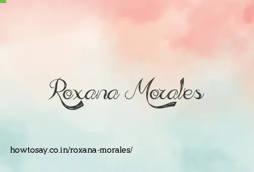 Roxana Morales