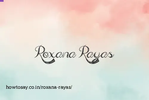 Roxana Rayas