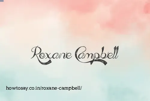 Roxane Campbell