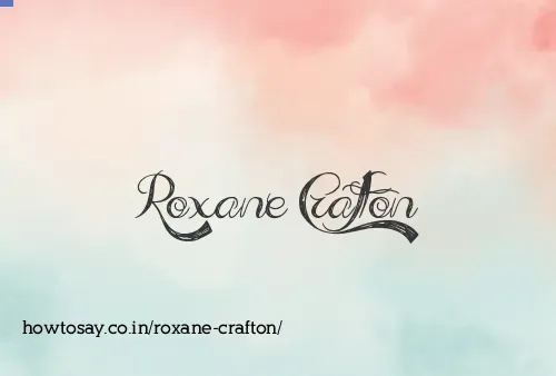 Roxane Crafton