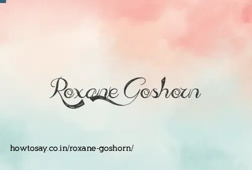 Roxane Goshorn