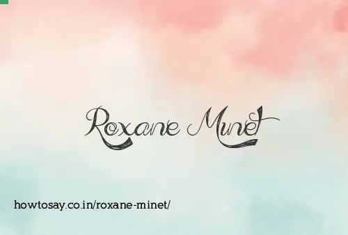 Roxane Minet
