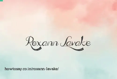 Roxann Lavake