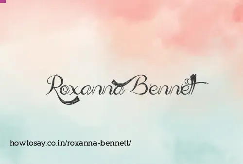 Roxanna Bennett