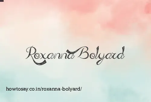 Roxanna Bolyard