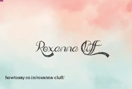 Roxanna Cluff