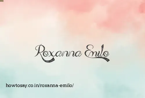 Roxanna Emilo