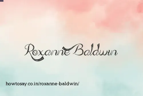 Roxanne Baldwin