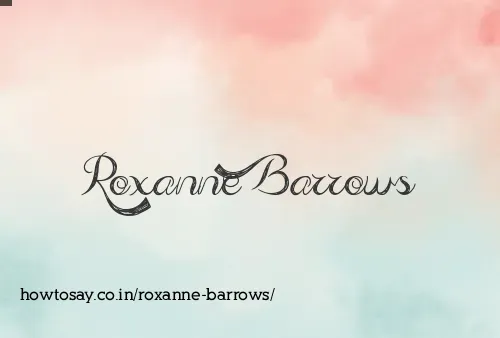 Roxanne Barrows