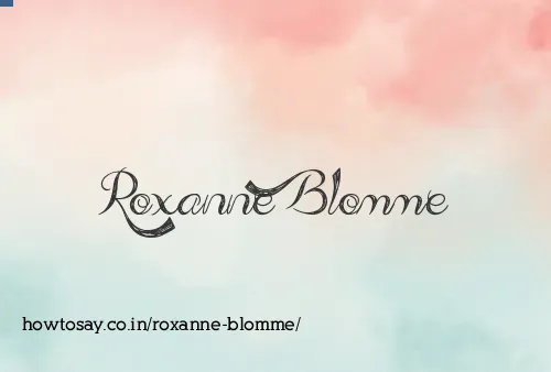 Roxanne Blomme