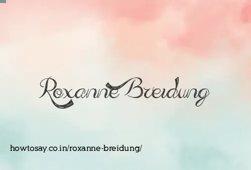 Roxanne Breidung
