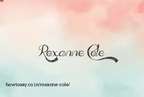 Roxanne Cole