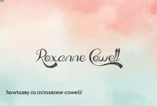 Roxanne Cowell