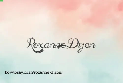 Roxanne Dizon