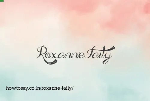 Roxanne Faily