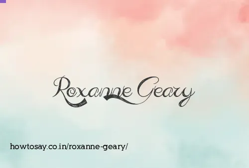Roxanne Geary