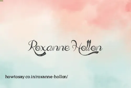 Roxanne Hollon