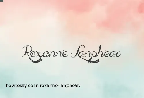 Roxanne Lanphear