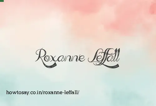 Roxanne Leffall