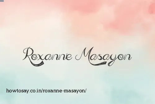 Roxanne Masayon