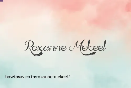 Roxanne Mekeel