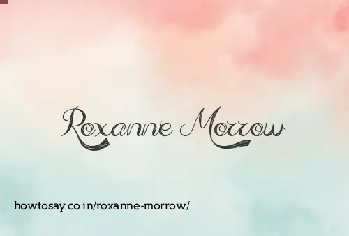 Roxanne Morrow