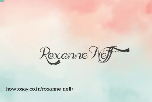 Roxanne Neff