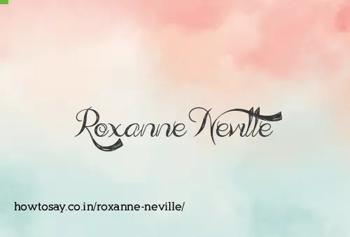 Roxanne Neville