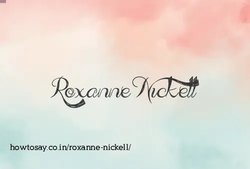 Roxanne Nickell