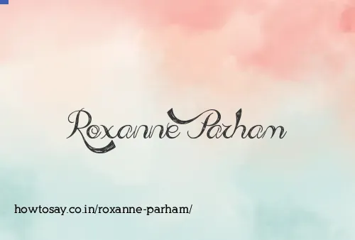Roxanne Parham