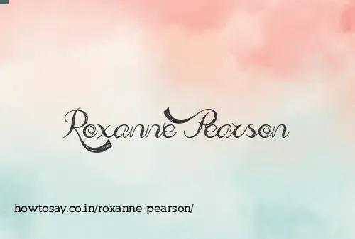Roxanne Pearson