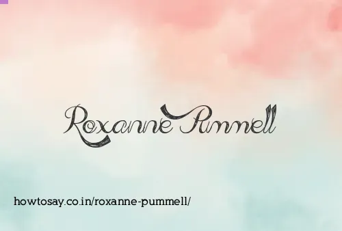 Roxanne Pummell