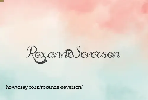 Roxanne Severson