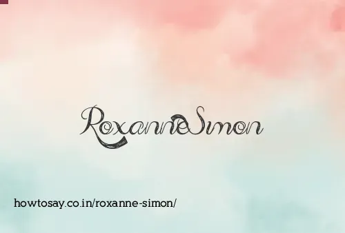 Roxanne Simon