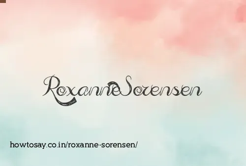Roxanne Sorensen