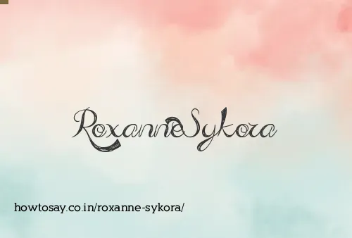 Roxanne Sykora