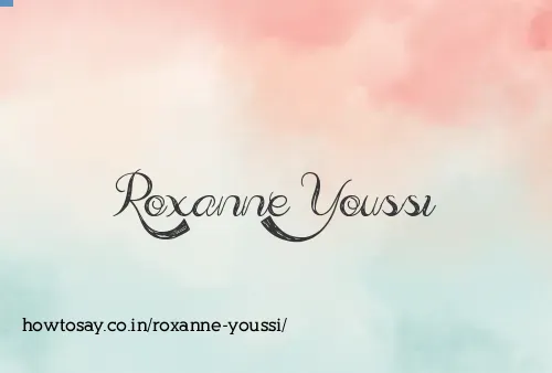 Roxanne Youssi
