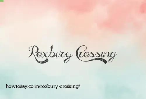 Roxbury Crossing