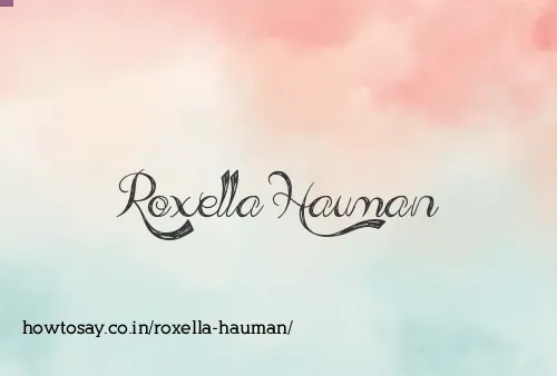 Roxella Hauman