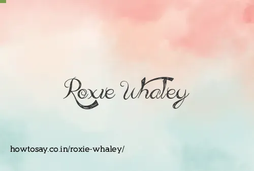 Roxie Whaley