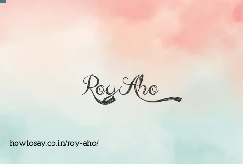 Roy Aho