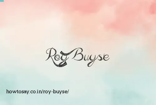 Roy Buyse