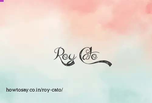 Roy Cato