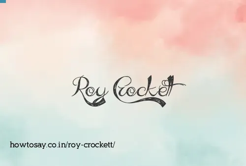 Roy Crockett