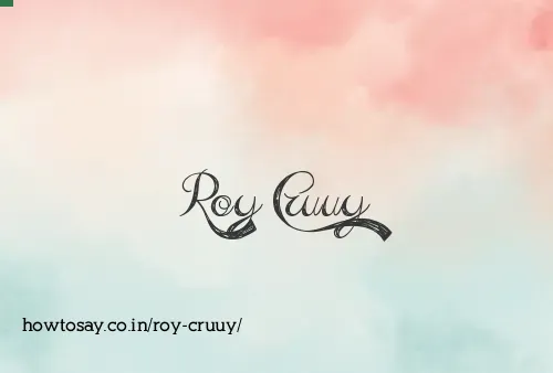 Roy Cruuy