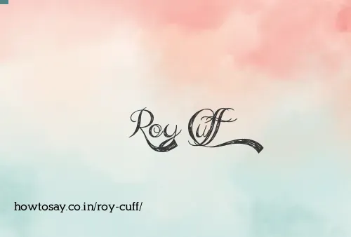 Roy Cuff